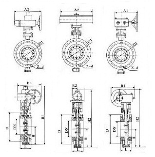 保温蝶阀(图2) 保温蝶阀(图2)