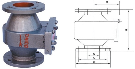 ZGB-II抽屉式波纹阻火器(图2)
