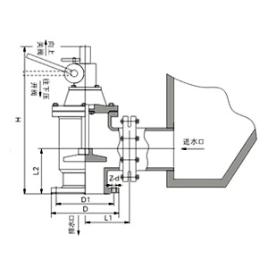 SD44X手动快开排泥阀(图2)