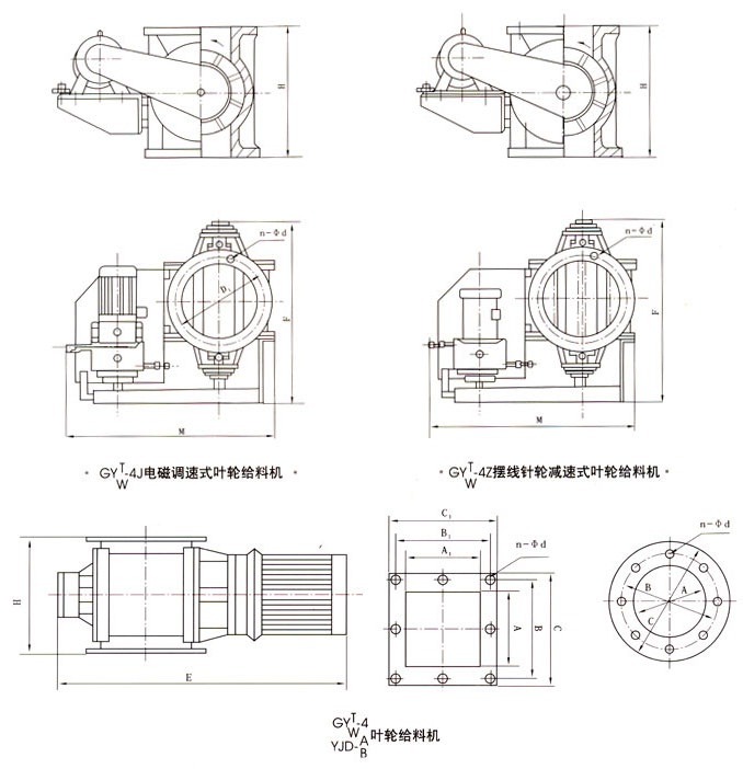 GY叶轮给料机(图2) GY叶轮给料机(图2)