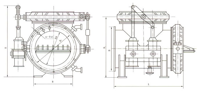 气/液动三通切换阀(图2)