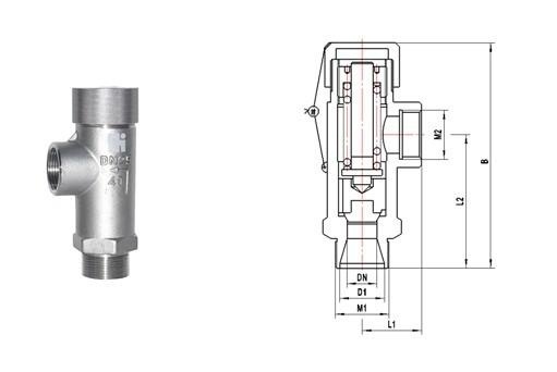 DA21F-25P低温安全阀(图2)