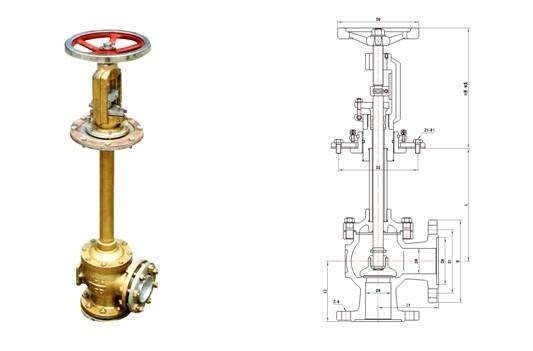 DJ44W-6T低温角式截止阀(图2)