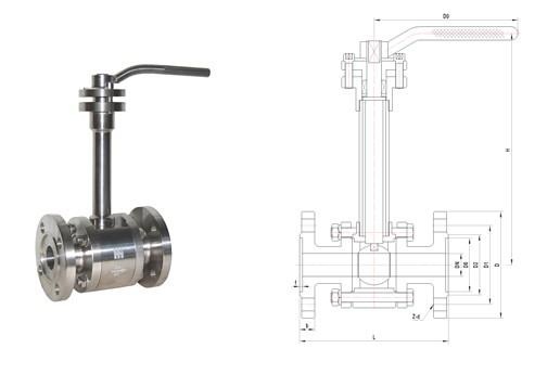 DQ41F-40P低温球阀(图2)