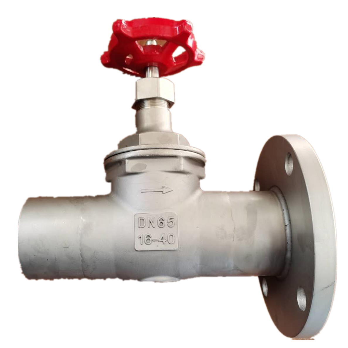 不锈钢304饮用纯净水管薄壁双法兰卡压截止阀